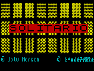 ZX GameBase Solitario MicroHobby 1985